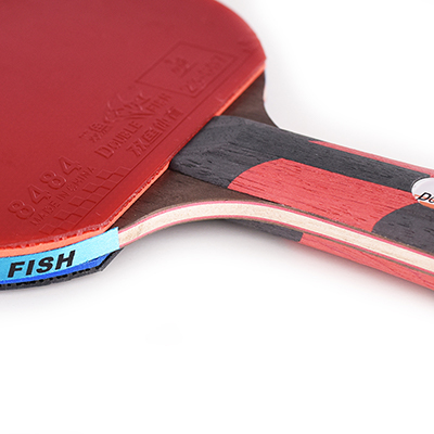 Double Fish Golden Table Tennis Racket