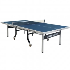 Double Folding Portable Table Tennis Table for Training